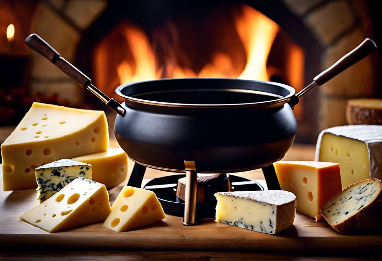 Choisir les fromages parfaits pour une fondue réussie
