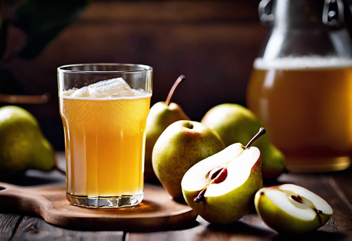Poiré ancestral : réaliser une boisson pétillante avec des poires