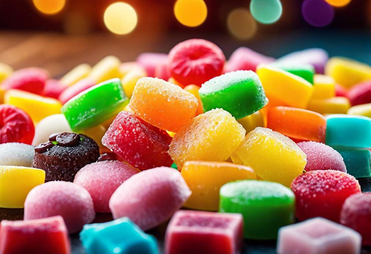 Les bonbons sans sucre : une tendance de consommation plus saine