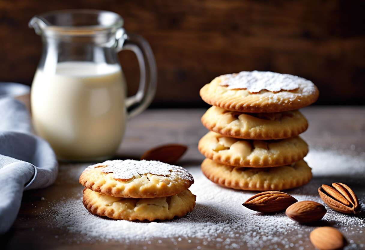 Croquants et savoureux : biscuits aux amandes faciles