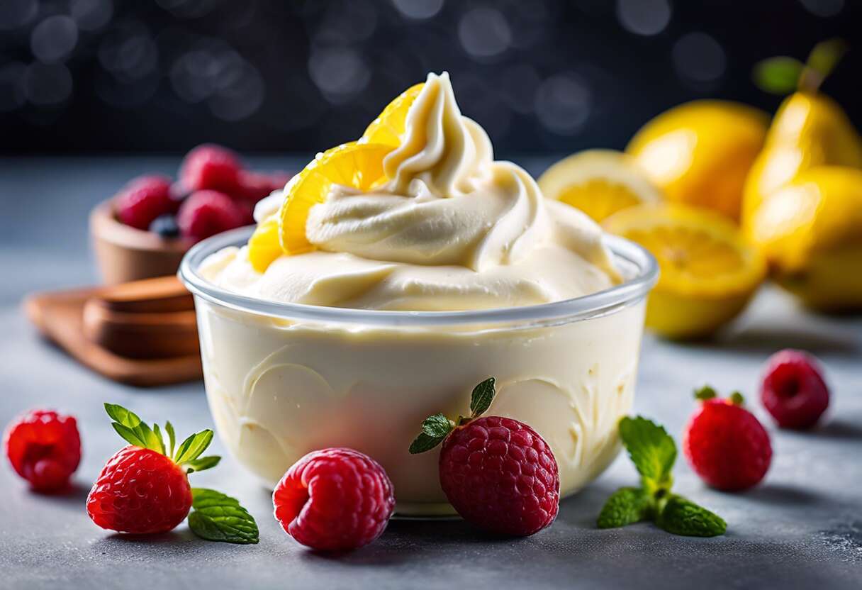 Sublimer le yaourt en glace onctueuse sans sorbetière