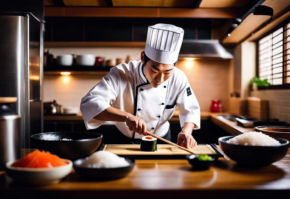 Préparation du riz à sushi : étape indispensable