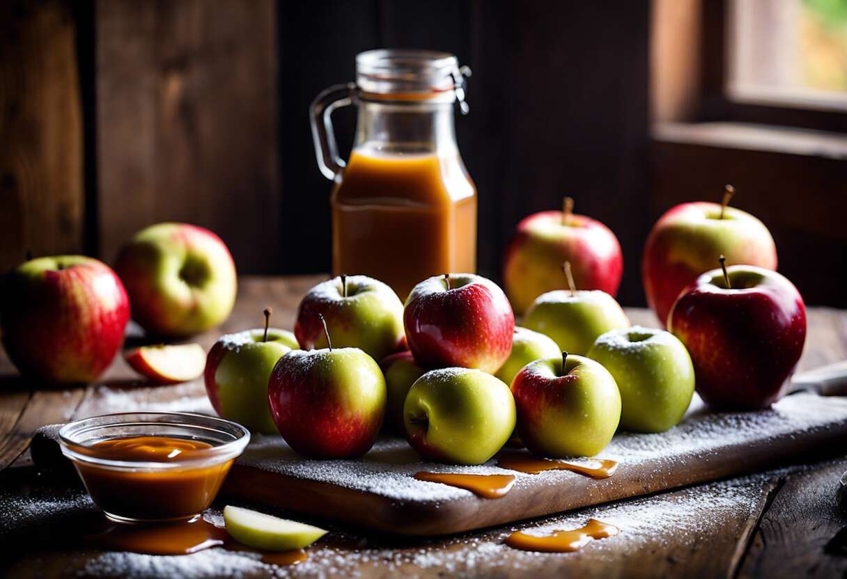 Sélection et préparation des pommes : le cœur de la réussite