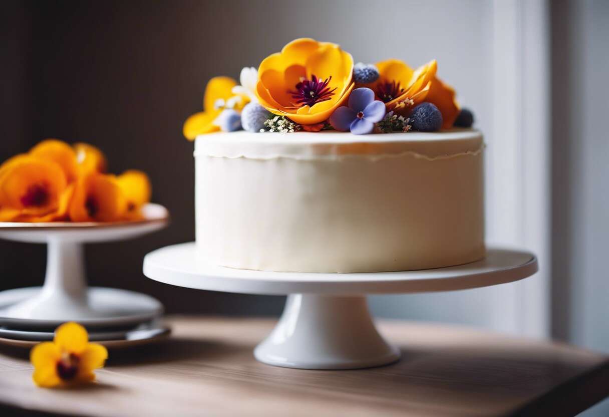 Les incontournables du cake design : gâteaux à fleurs et minimalisme