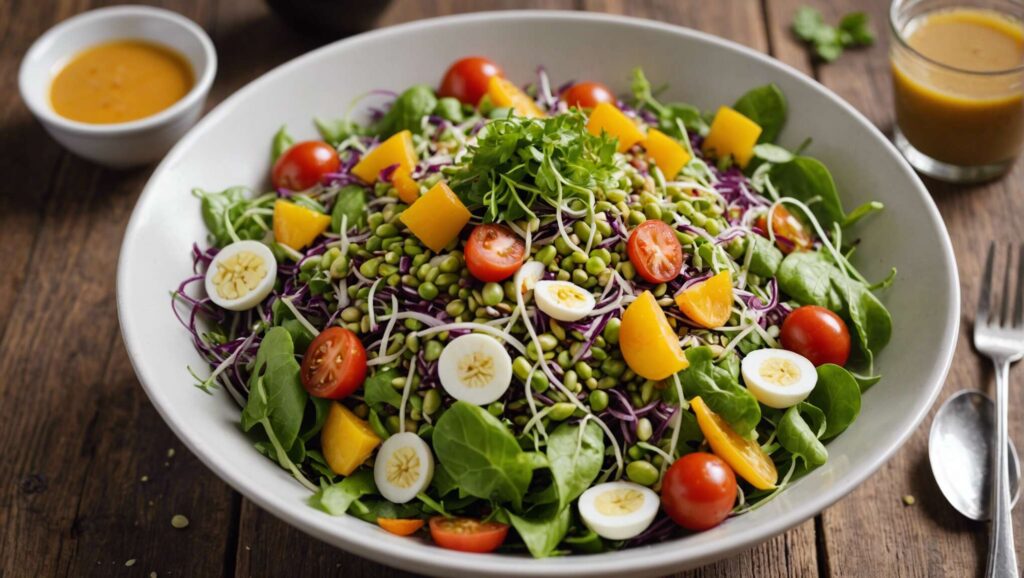 Les bienfaits des graines germées en salade : recettes et conseils