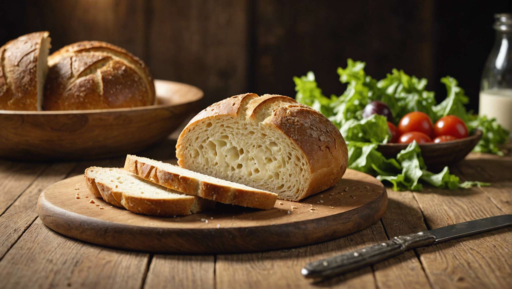 Le choix du pain : l'allié incontournable d'une salade au fromage
