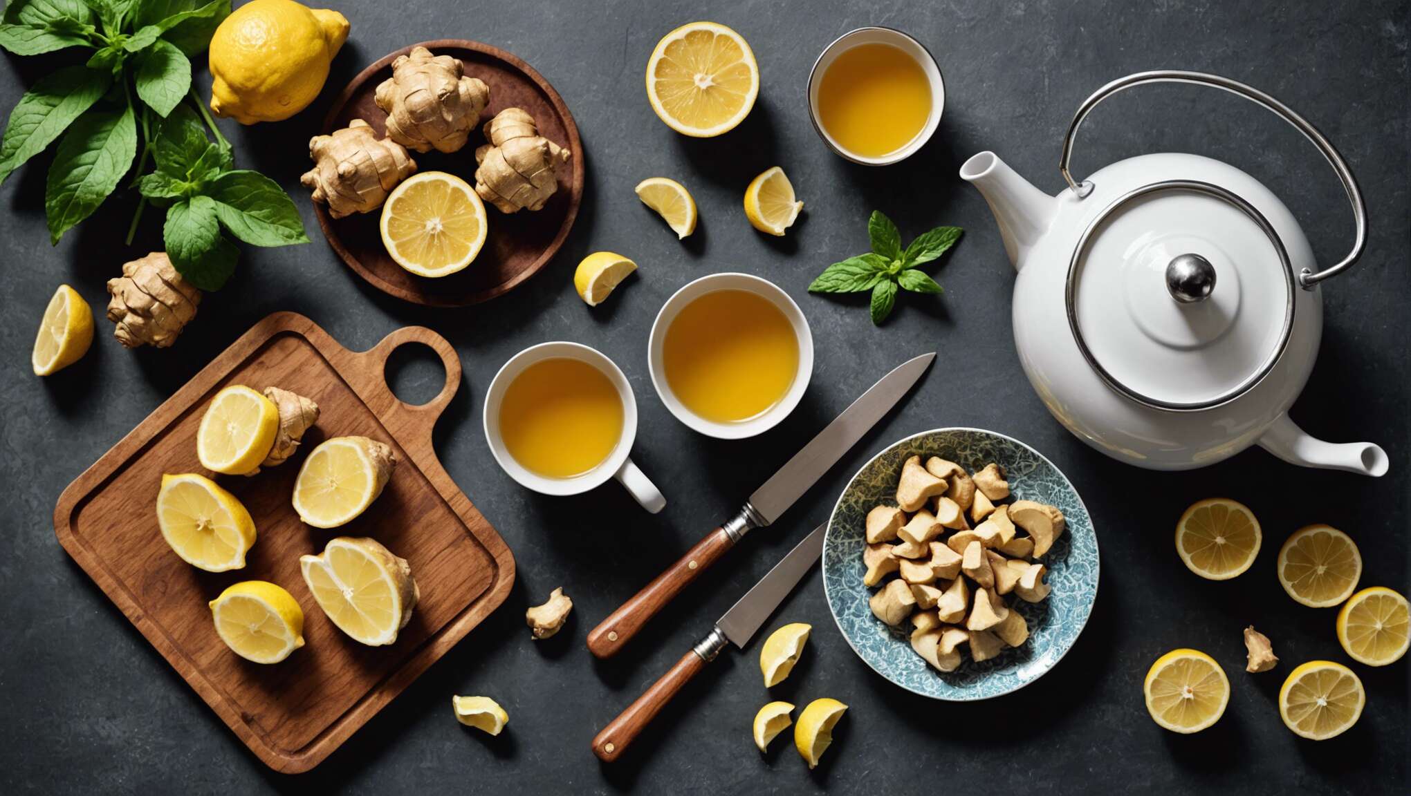 Utiliser le gingembre frais dans les thés : recettes énergisantes