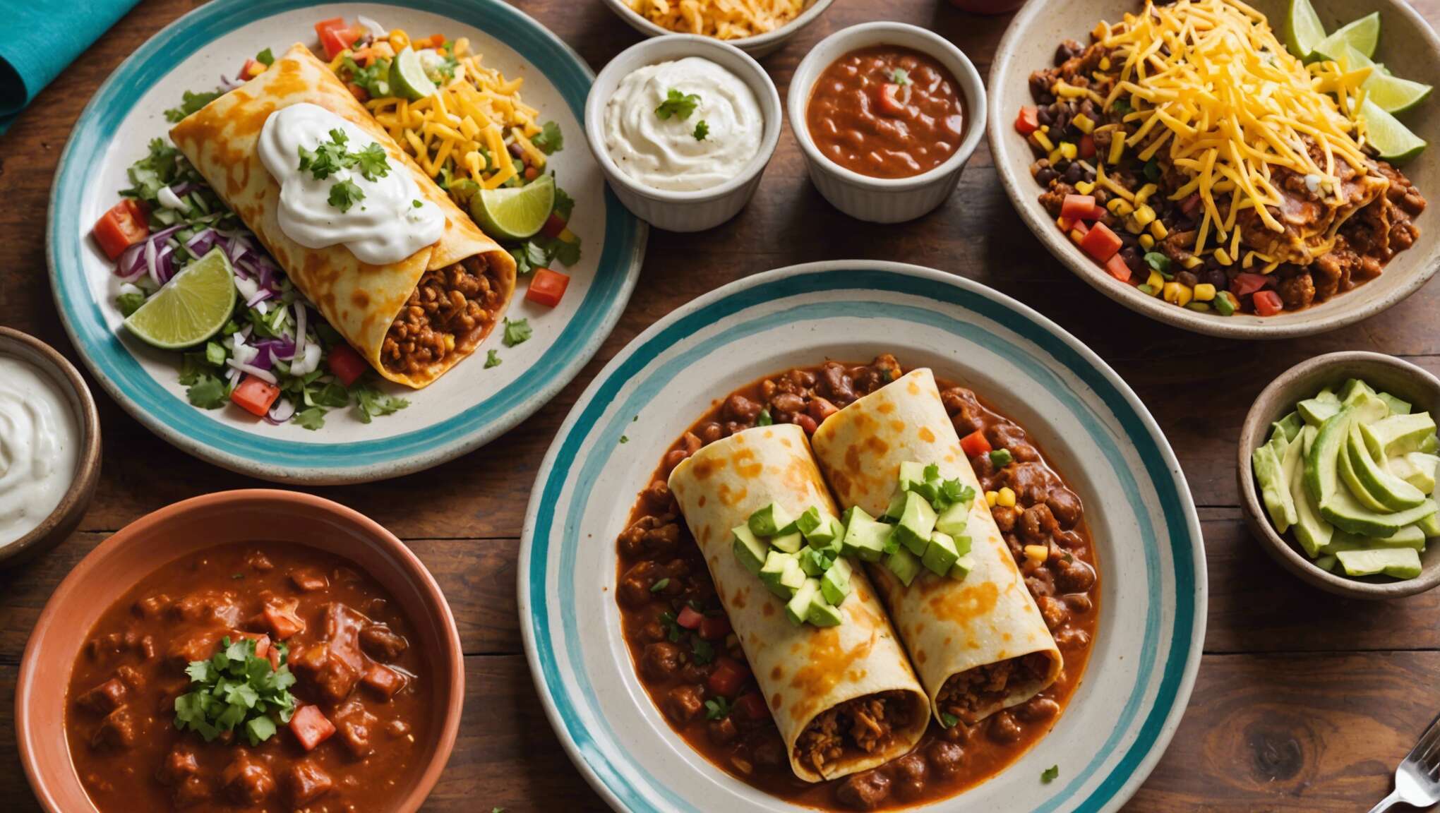 Enchiladas vs Burritos : comprendre les différences