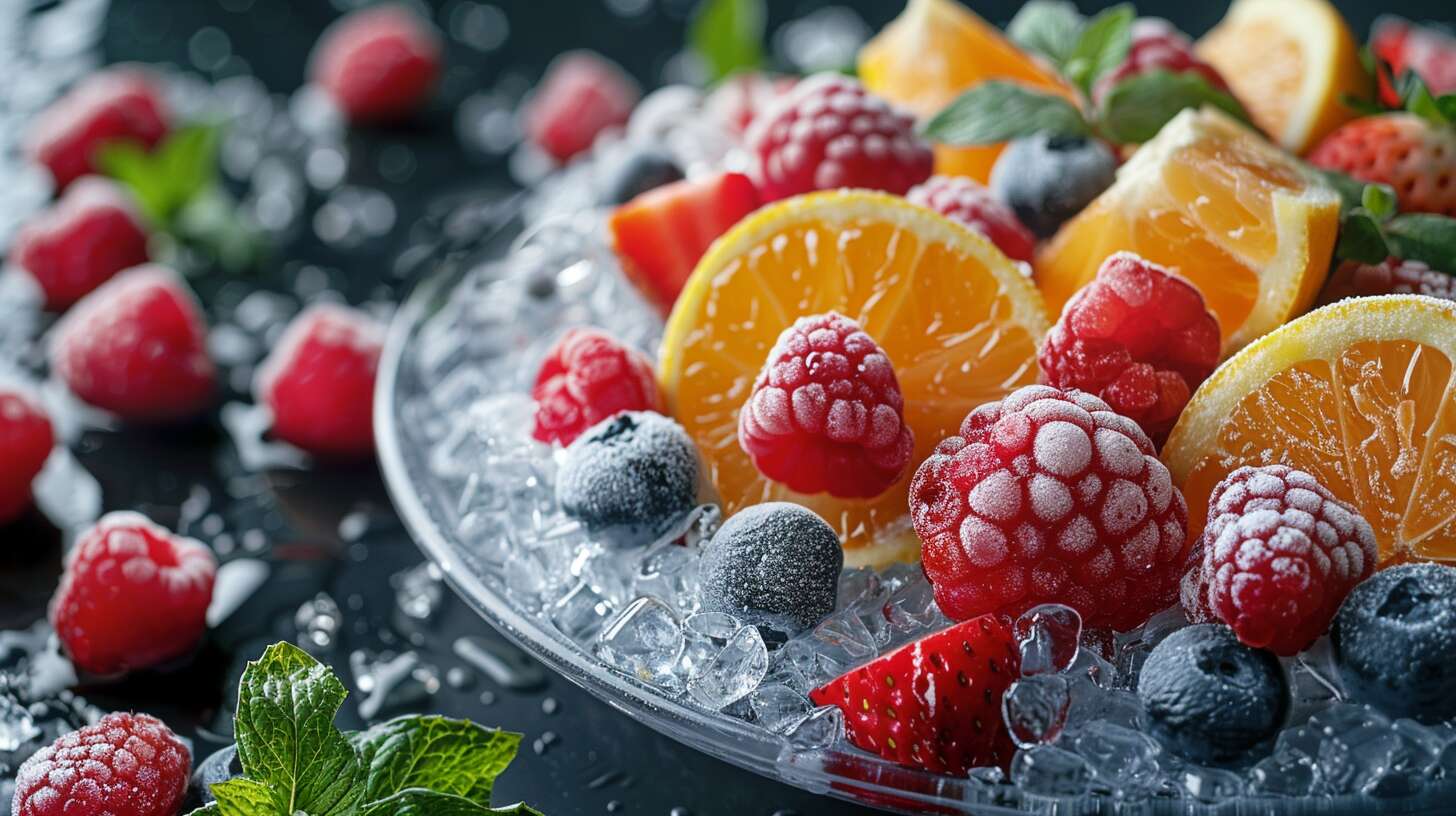 Granités aux fruits : plaisir glacé en quelques étapes simples