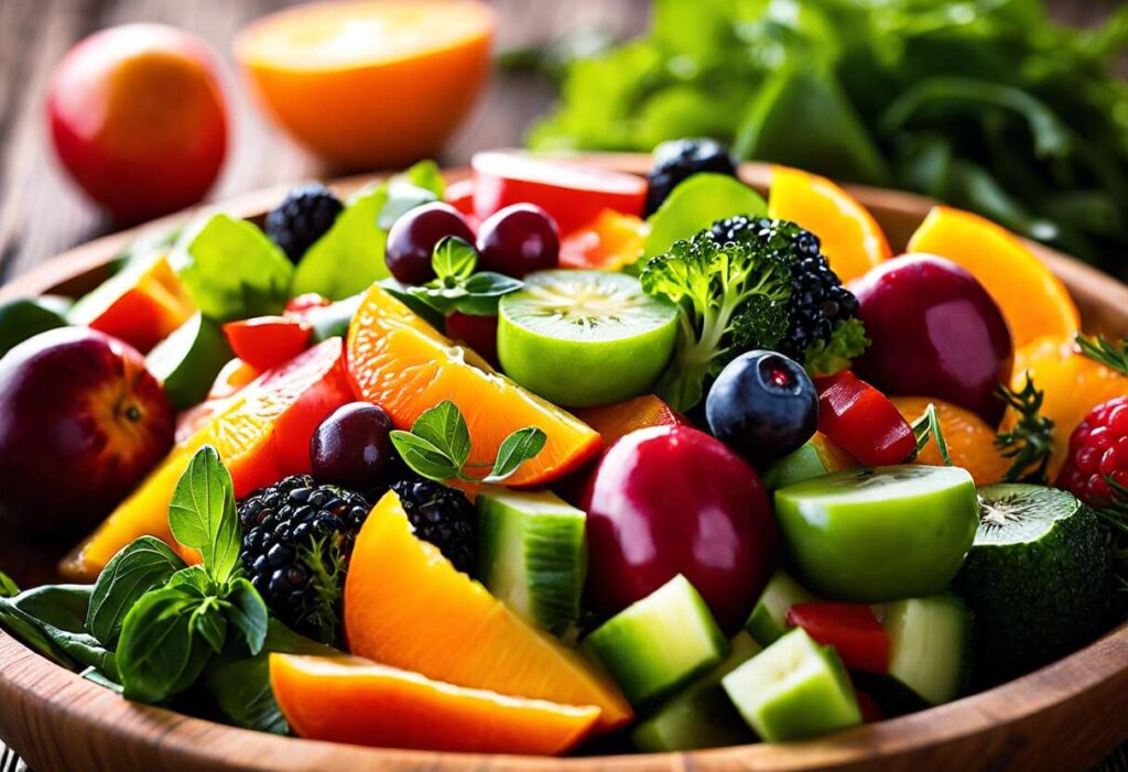 Mariage des goûts : associer fruits et légumes dans vos salades