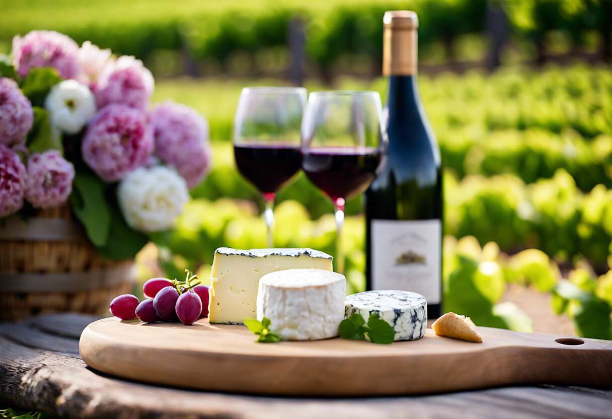 L'art de marier fromages frais et vins de saison