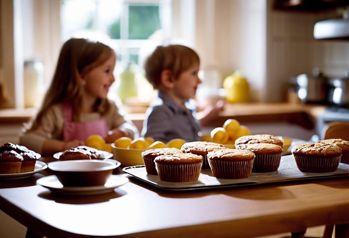 Idées de snacks sucrés : cakes, muffins et biscuits adaptés aux petits budgets