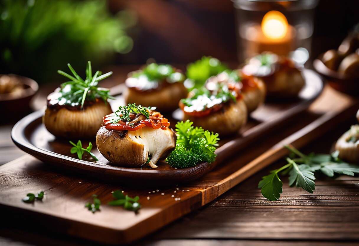 Tendances culinaires : les champignons farcis font leur show
