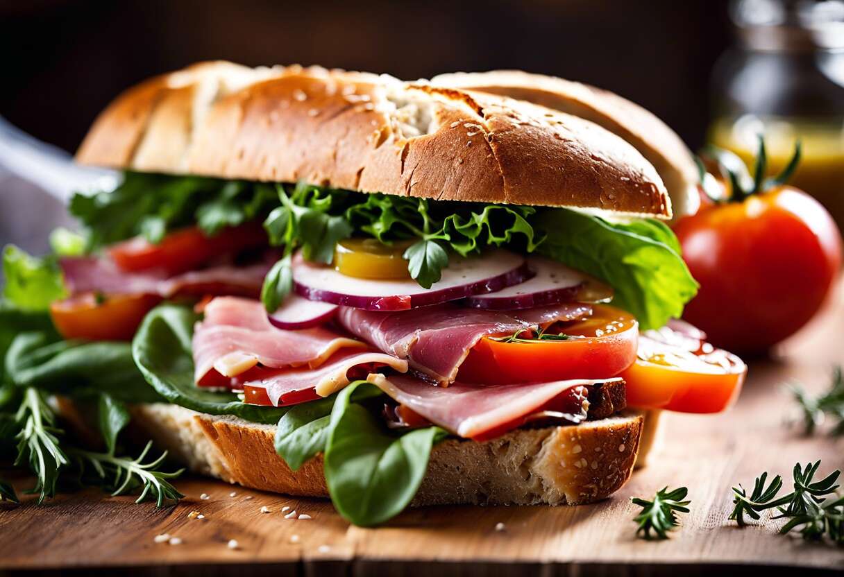 Sandwich gourmet, l'art de l'économie créative