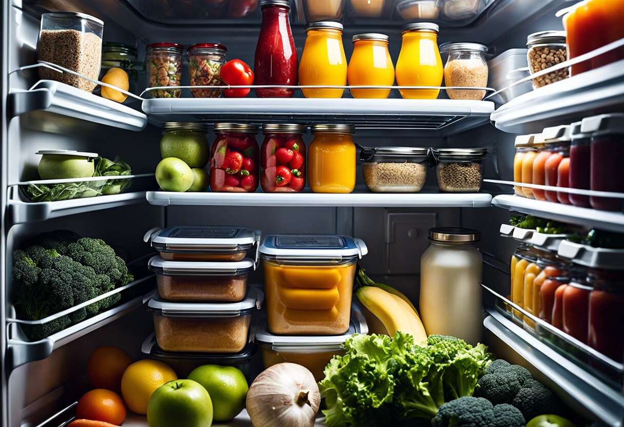 Les zones de froid : comment stocker correctement les aliments dans le frigo