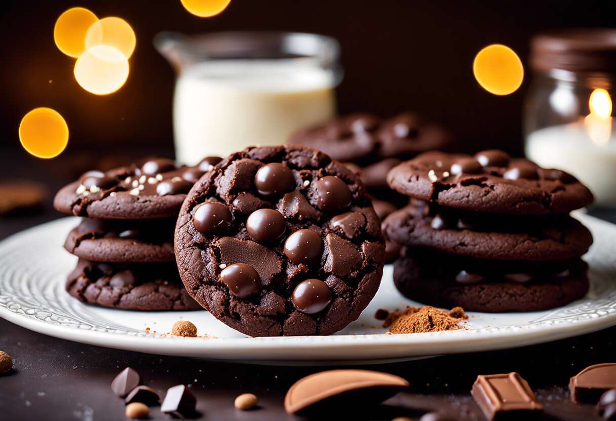 Cookies double chocolat : secrets d'une recette ultra-gourmande