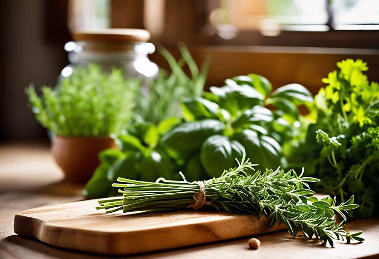Les herbes aromatiques du jardin : comment les intégrer dans vos plats ?