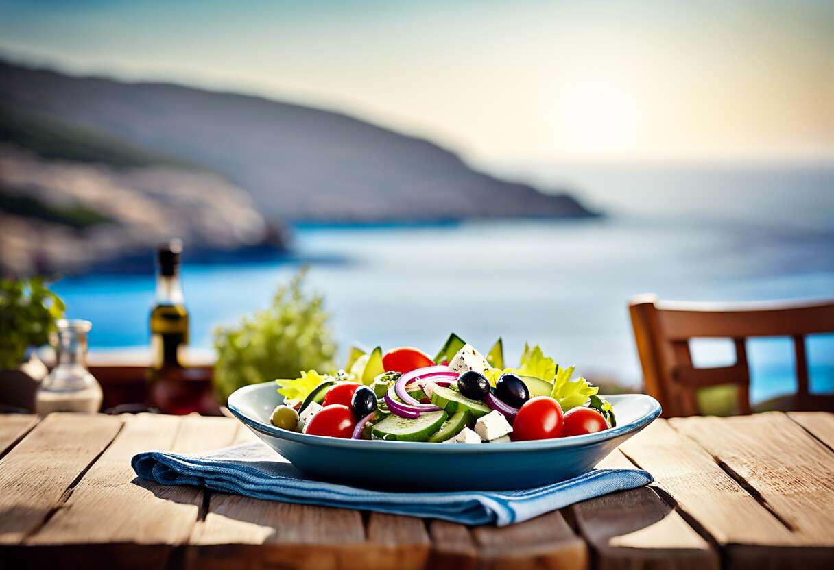Inspiration méditerranéenne : créez une salade grecque authentique